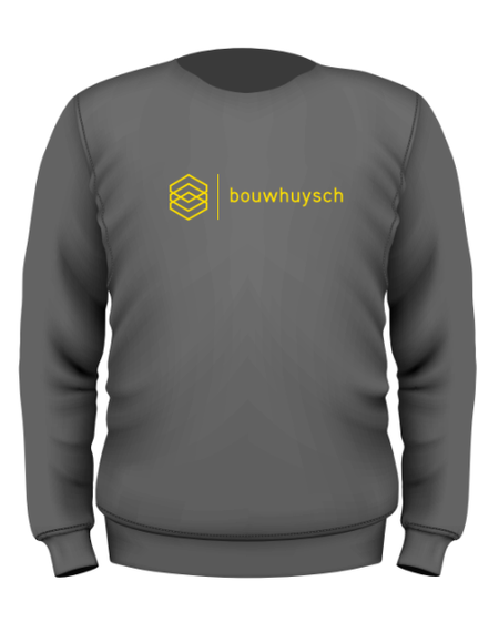 Bouwhuysch Hoodie Volwassen Zwart